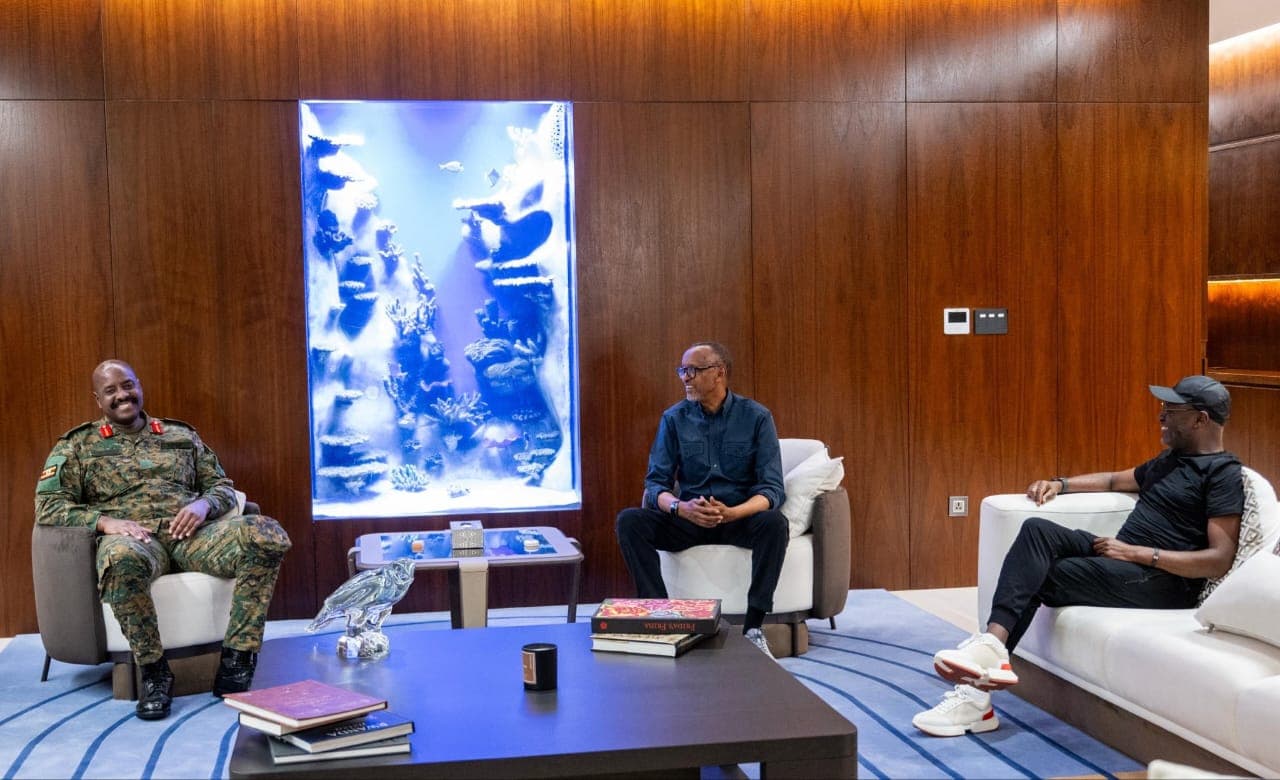 Le général Muhoozi Kainerugaba reçu à Kigali