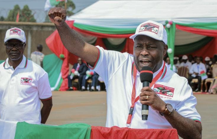 Portrait du président burundais